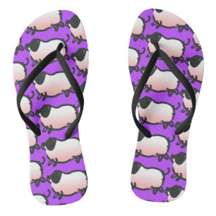 Humourous 3 Pig Year 2019 Choose Colour Woman FF Jandals