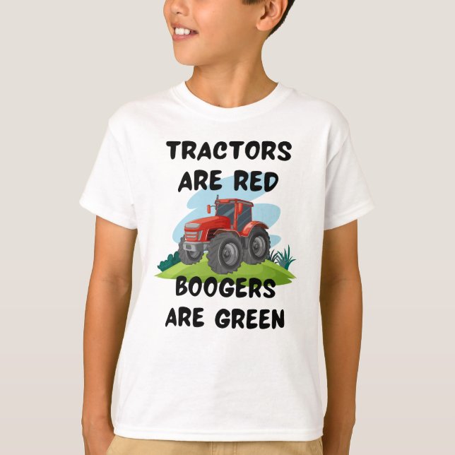Humourous Agriculture Kids Tee (Front)