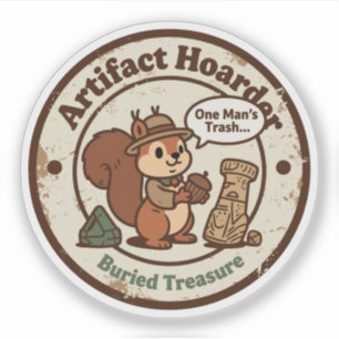 Humourous Archaeology Squirrel