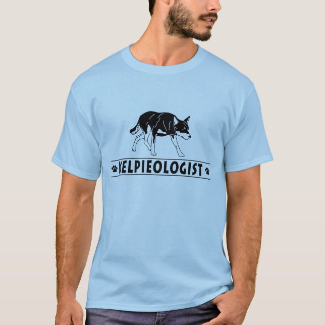 Humourous Australian Cattle Dog T-Shirt (Front)