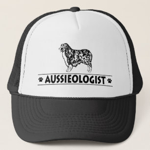 Humourous Australian Shepherd Trucker Hat