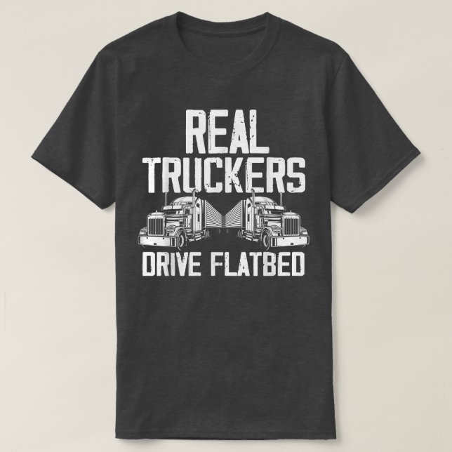 Humourous Automobile Driving Pickup Truck Sarcasti T-Shirt (Design Front)