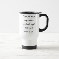 Humourous Back Goes Out Travel Mug