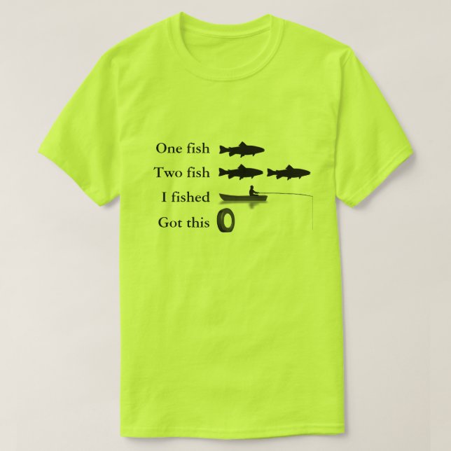 Humourous Bad Catch Fishing Shirt (Design Front)
