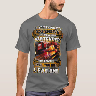 Humourous Bartender T-Shirt