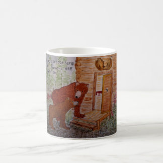 Humourous Bear Scene Coffee Mug