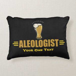 Humourous Beer Lager Decorative Cushion