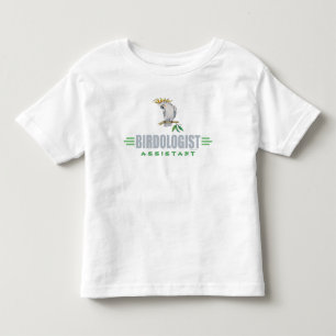 Humourous Bird Lover's Cockatiel Toddler T-Shirt