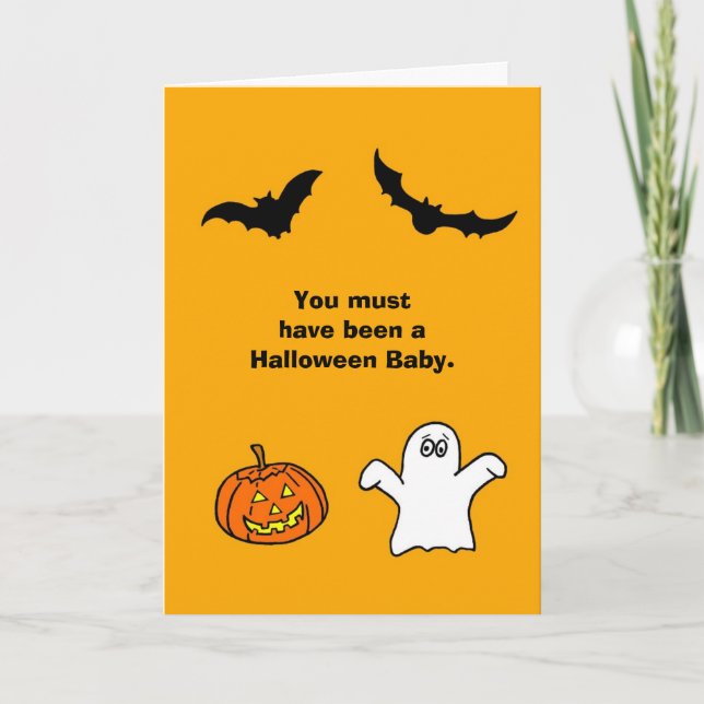 Humourous Birthday Card (Front)