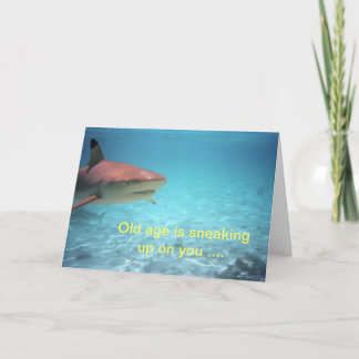 Humourous birthday card