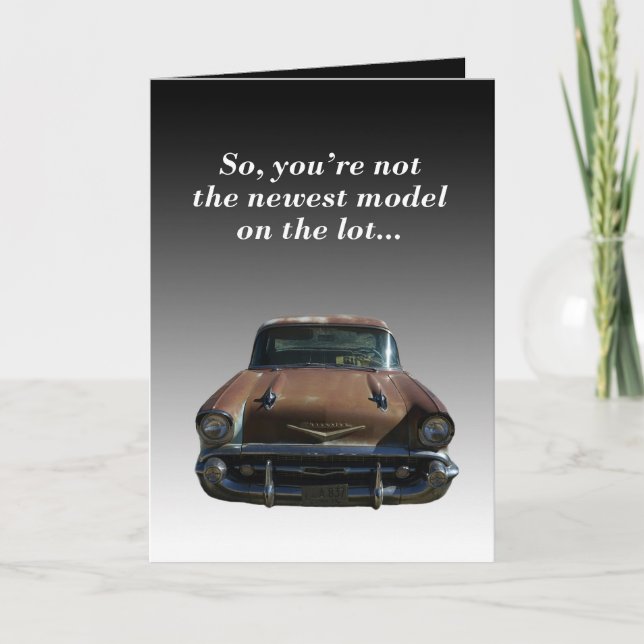 humourous birthday card for everyone (Front)