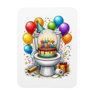 Humourous Birthday Fridge Decor Magnet