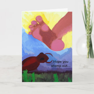 humourous birthday greeting card