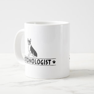Humourous Boston Terrier Large Coffee Mug