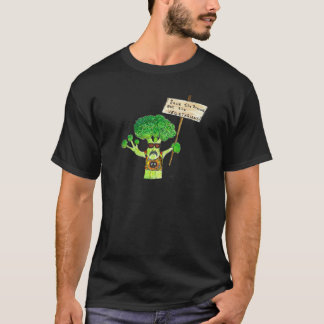 Humourous Broccoli Activist T-Shirt