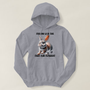 Humourous Bunny Rabbit Hoodie
