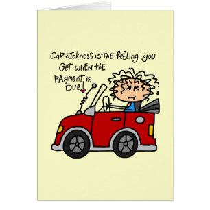 Humourous Car Sickness