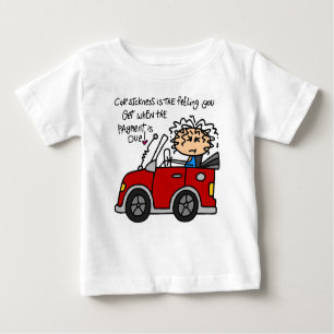 Humourous Car Sickness Baby T-Shirt