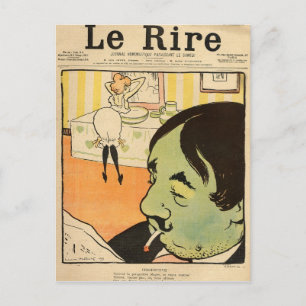 Humourous cartoon postcard