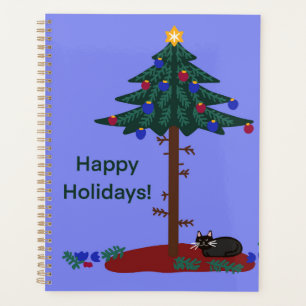 Humourous Cat Notebook Planner