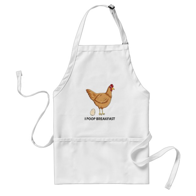 Humourous Chicken Apron (Front)