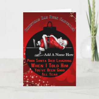 Humourous Christmas Card