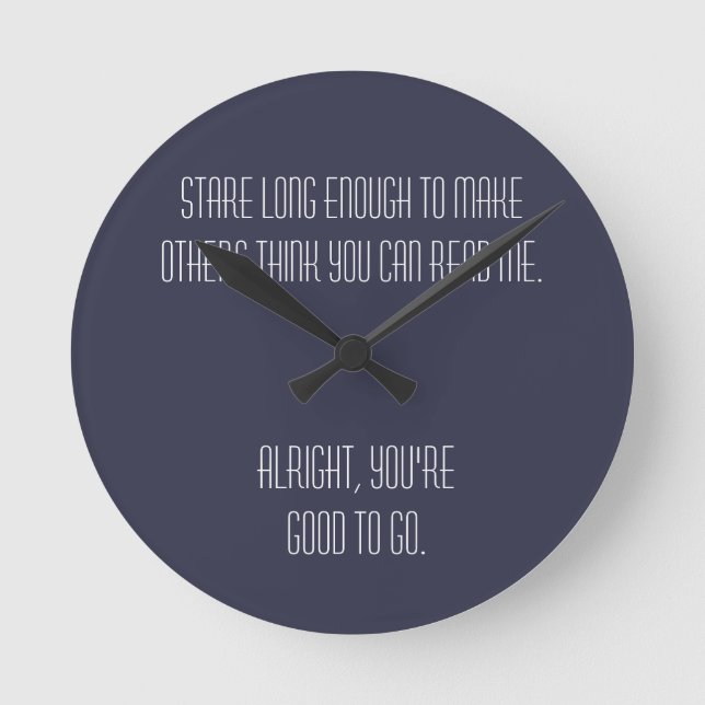 Humourous Clock (Front)
