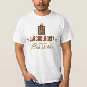 Humourous Clock Collector T-Shirt