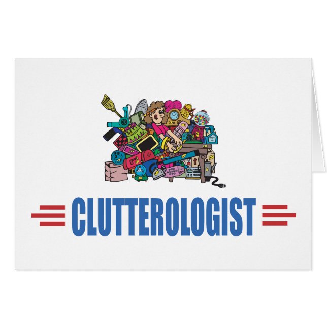Humourous Clutter (Front Horizontal)