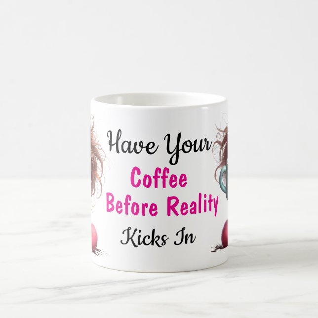 Humourous Coffee Classic Mug, 11 oz Mug (Center)
