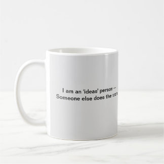 Humourous Coffee Mug for the Boss