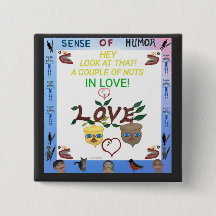 Humourous  Collectable Button