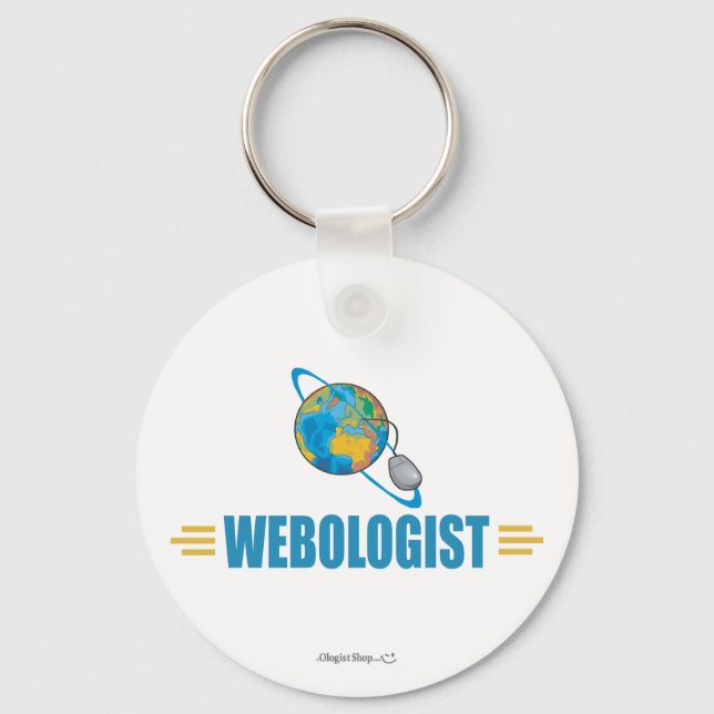 Humourous Computer Key Ring (Front)
