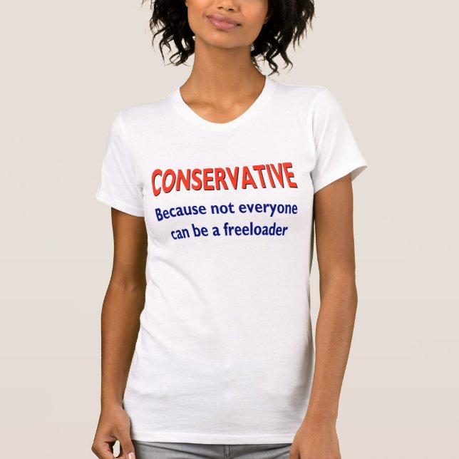 Humourous Conservative Shirt (Front)