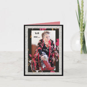 Humourous "Cookie" definition Card