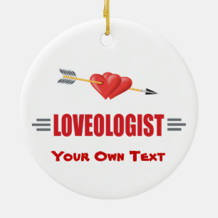 Humourous Cupid Love Ceramic Tree Decoration
