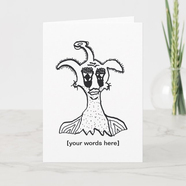 Humourous Customisable Freak Card 12-28-22 (Front)