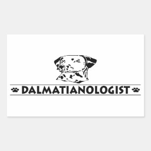 Humourous Dalmatian Rectangular Sticker