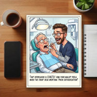 Humourous Dentist Office Cartoon