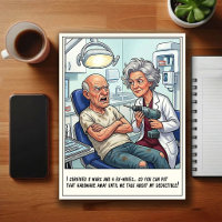 Humourous Dentist Office Cartoon