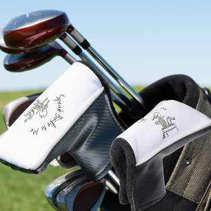 Humourous Father's Day Graphic Birdie Golf Head Cover