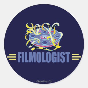 Humourous Film Classic Round Sticker