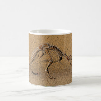 Humourous fossil mug