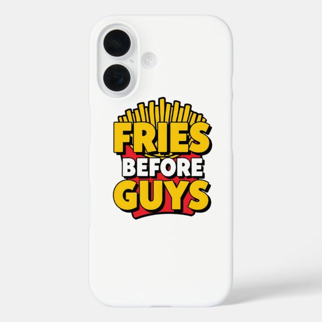 Humourous French Fries for Foodies Case-Mate iPhone Case (Back)