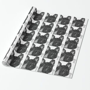 Humourous German Shepherd Wrapping Paper