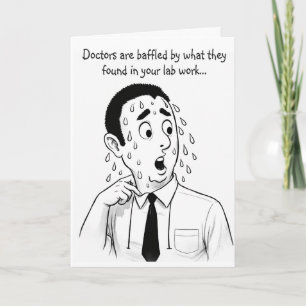 Humourous get well wish card