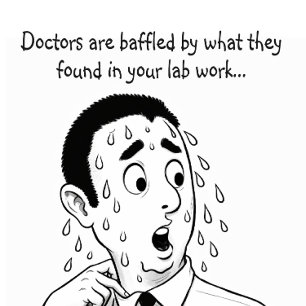 Humourous get well wish card