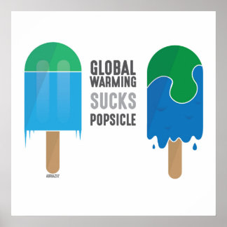Humourous Global Warming Poster