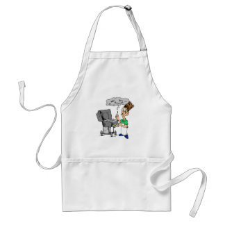 Humourous Grill Gifts Funny BBQ Cookout Barbecue Standard Apron
