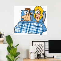 Humourous Husband and Wife Bedtime
